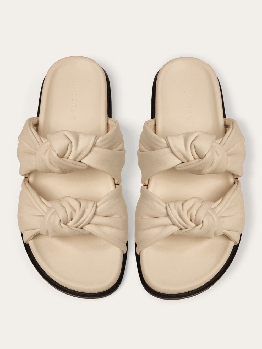 Dear Frances Tye Leather Slide